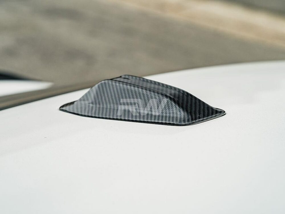 RW Carbon BMW G26 Gran Coupe Carbon Fiber Antenna Cover - Image 3