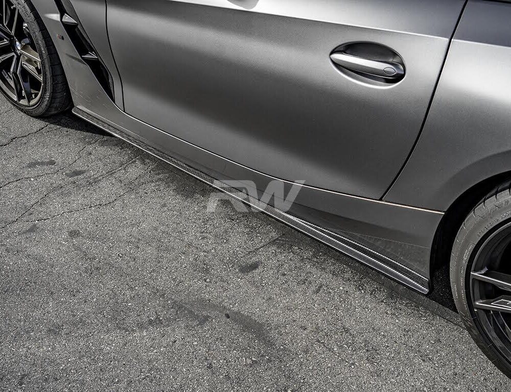 RW Carbon BMW G29 Z4 3D Style Carbon Fiber Side Skirts