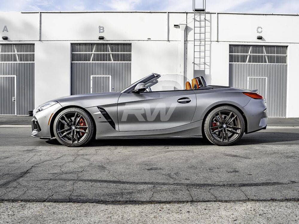 RW Carbon BMW G29 Z4 3D Style Carbon Fiber Side Skirts - Image 5