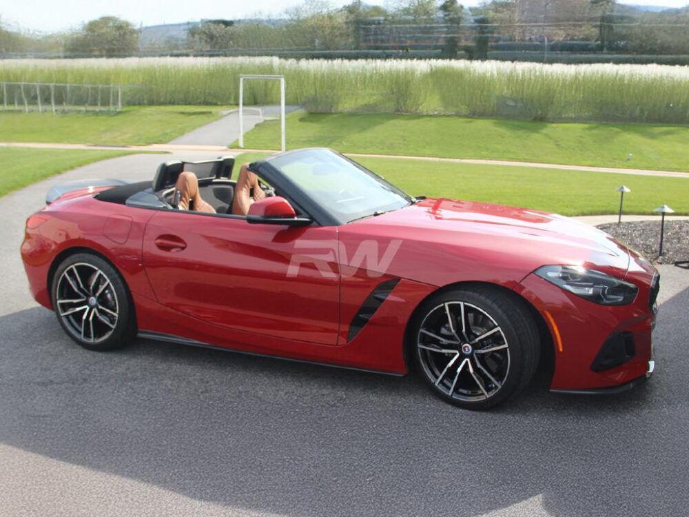 RW Carbon BMW G29 Z4 3D Style Carbon Fiber Side Skirts - Image 7