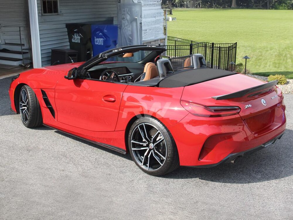 RW Carbon BMW G29 Z4 3D Style Carbon Fiber Side Skirts - Image 8