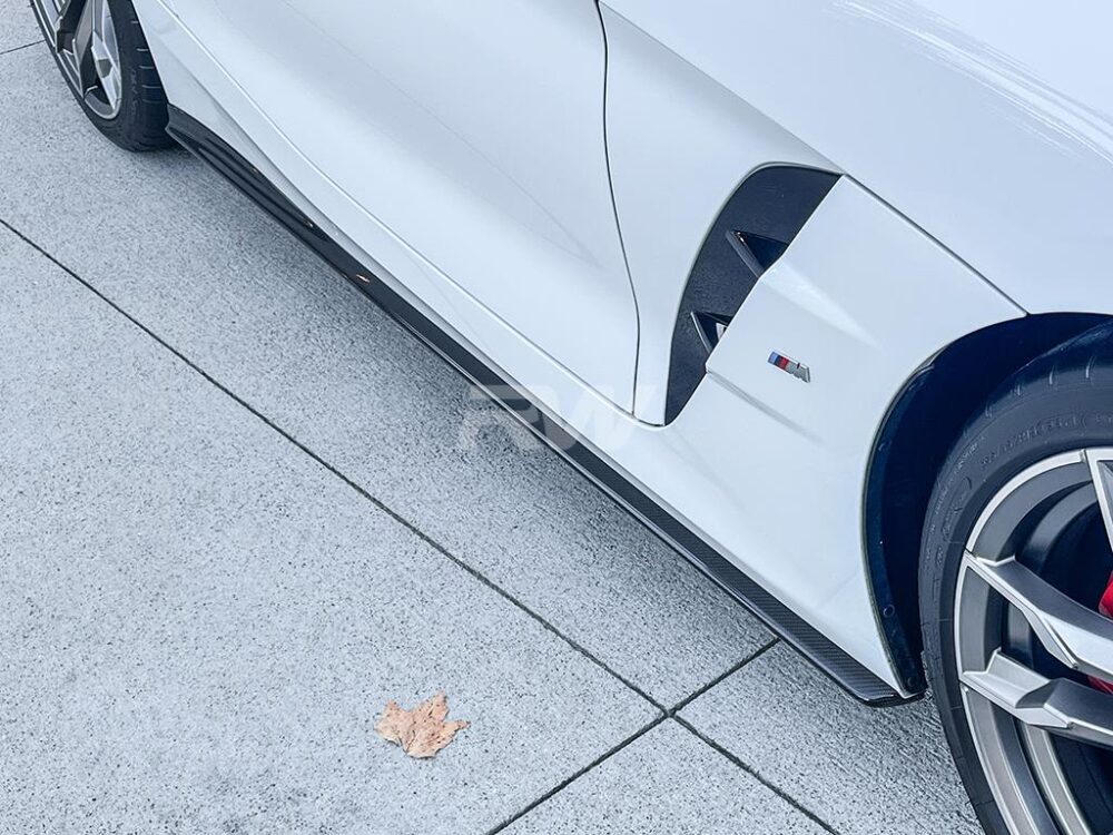 RW Carbon BMW G29 Z4 3D Style Carbon Fiber Side Skirts - Image 10