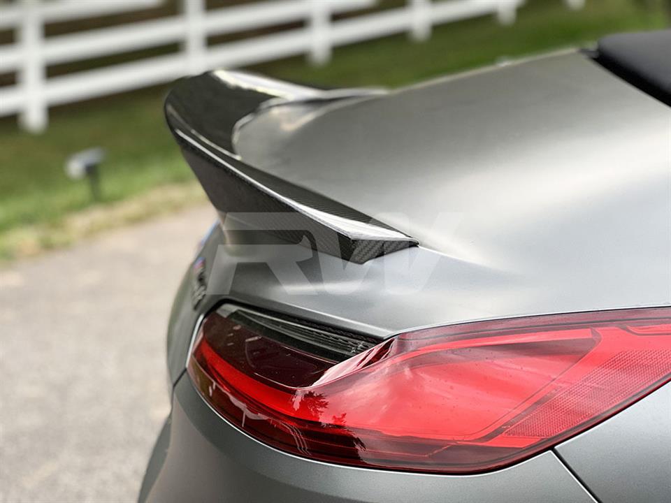 RW Carbon BMW G29 Z4 Carbon Fiber DTM Trunk Spoiler