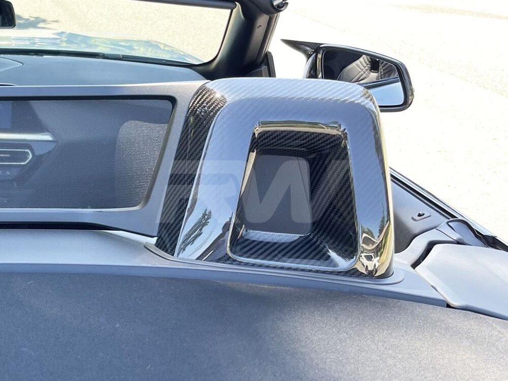 RW Carbon BMW G29 Z4 Carbon Fiber Headrest Covers - Image 3