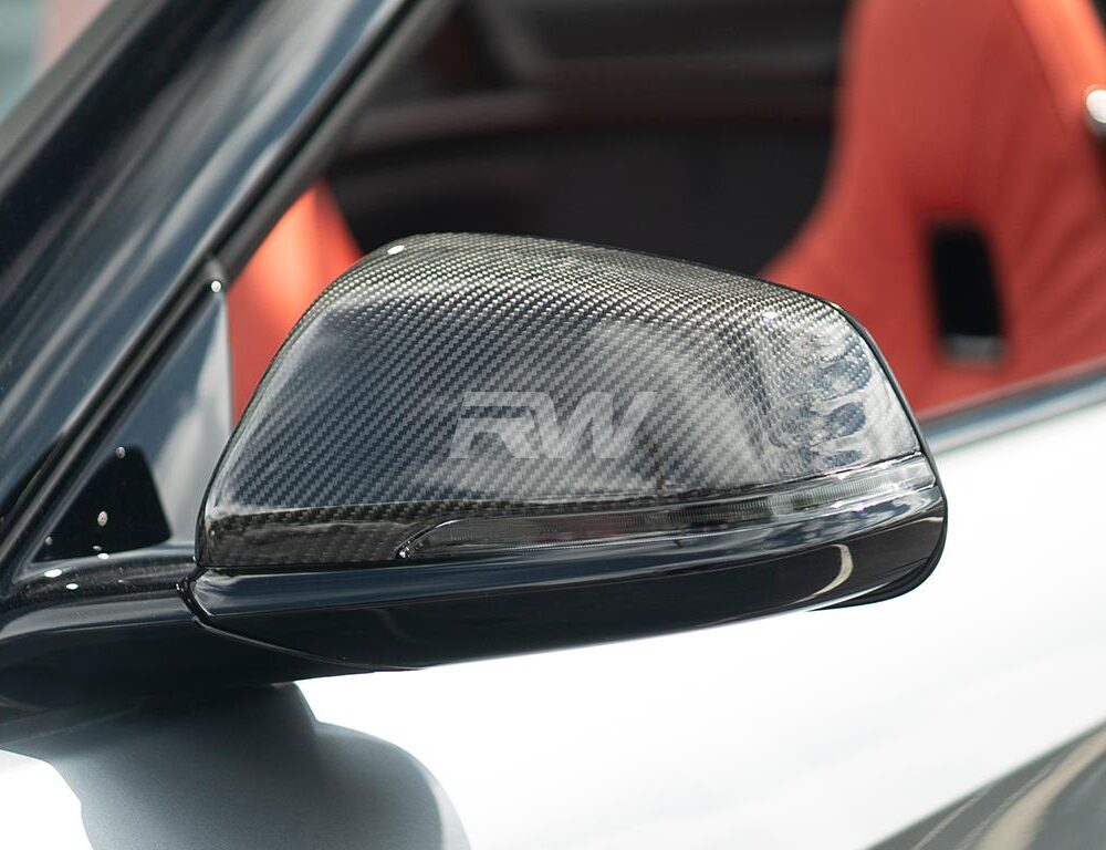 Alternative view of RW Carbon BMW G29 Z4 Carbon Fiber Mirror Replacements