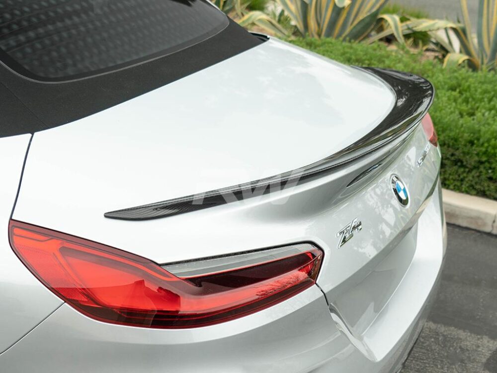RW Carbon BMW G29 Z4 Carbon Fiber Trunk Spoiler - Image 6