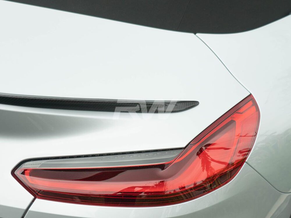 RW Carbon BMW G29 Z4 Carbon Fiber Trunk Spoiler - Image 5