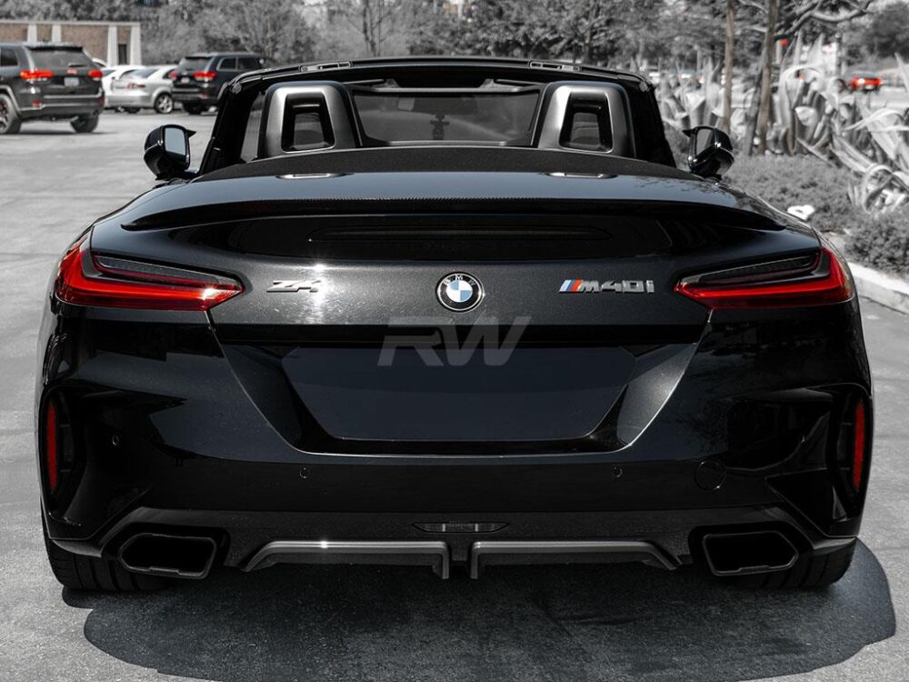 RW Carbon BMW G29 Z4 Carbon Fiber Trunk Spoiler - Image 12