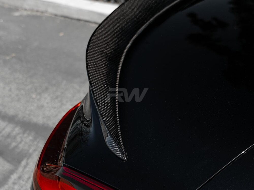 RW Carbon BMW G29 Z4 Carbon Fiber Trunk Spoiler - Image 8