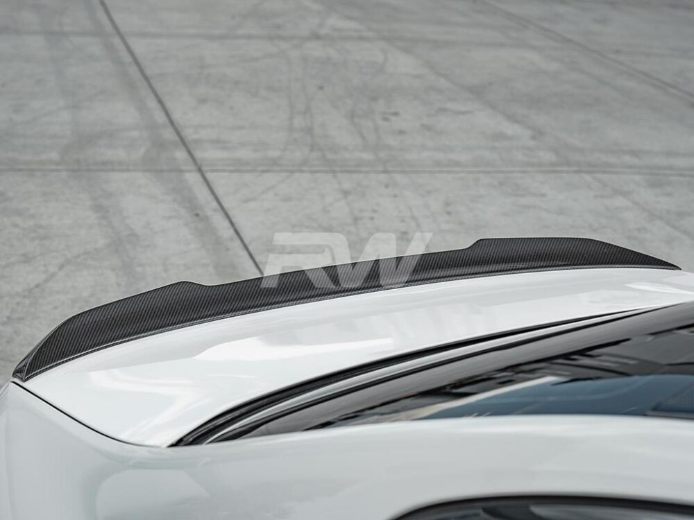 RW Carbon BMW G30 F90 CS Style Carbon Fiber Trunk Spoiler - Image 12