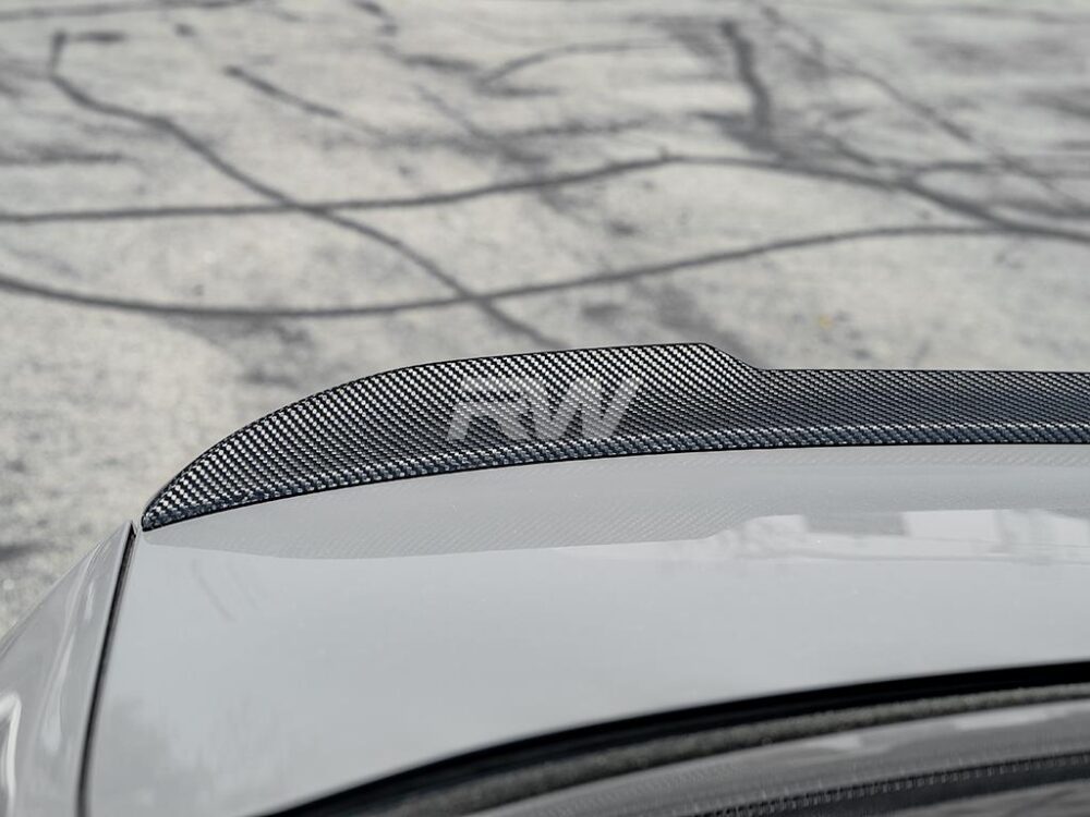 RW Carbon BMW G30 F90 CS Style Carbon Fiber Trunk Spoiler - Image 14