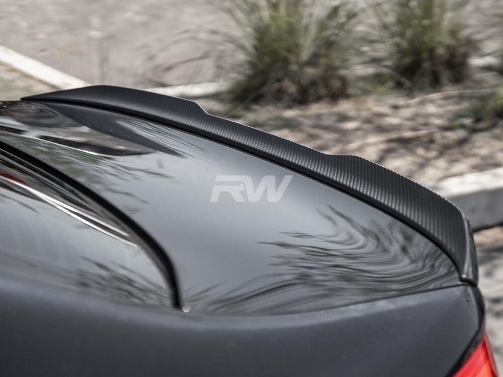 RW Carbon BMW G30 F90 Performance Style CF Trunk Spoiler - Image 12