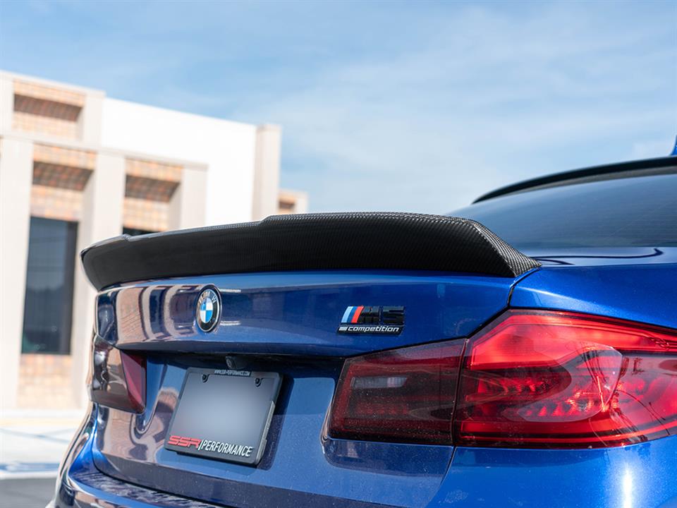 RW Carbon BMW G30 F90 RWS Carbon Fiber Trunk Spoiler