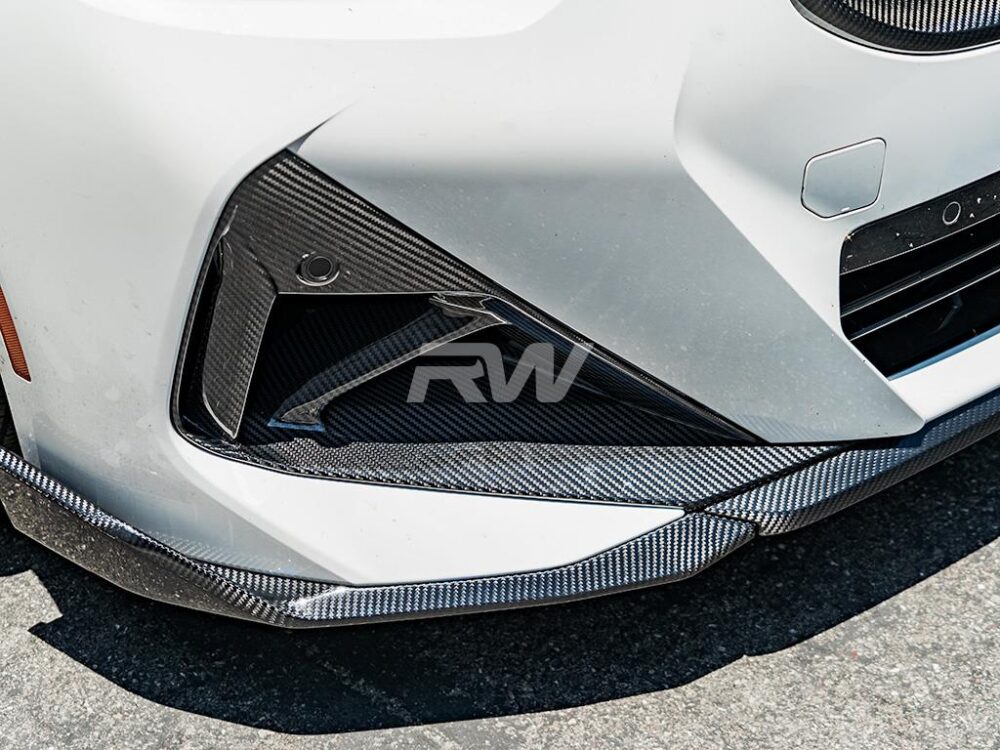 RW Carbon BMW G42 2-Series Carbon Fiber Front Air Duct Trims