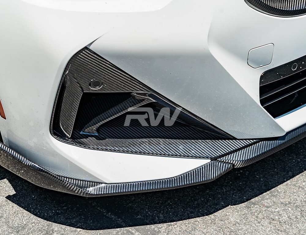 RW Carbon BMW G42 2-Series Carbon Fiber Front Air Duct Trims
