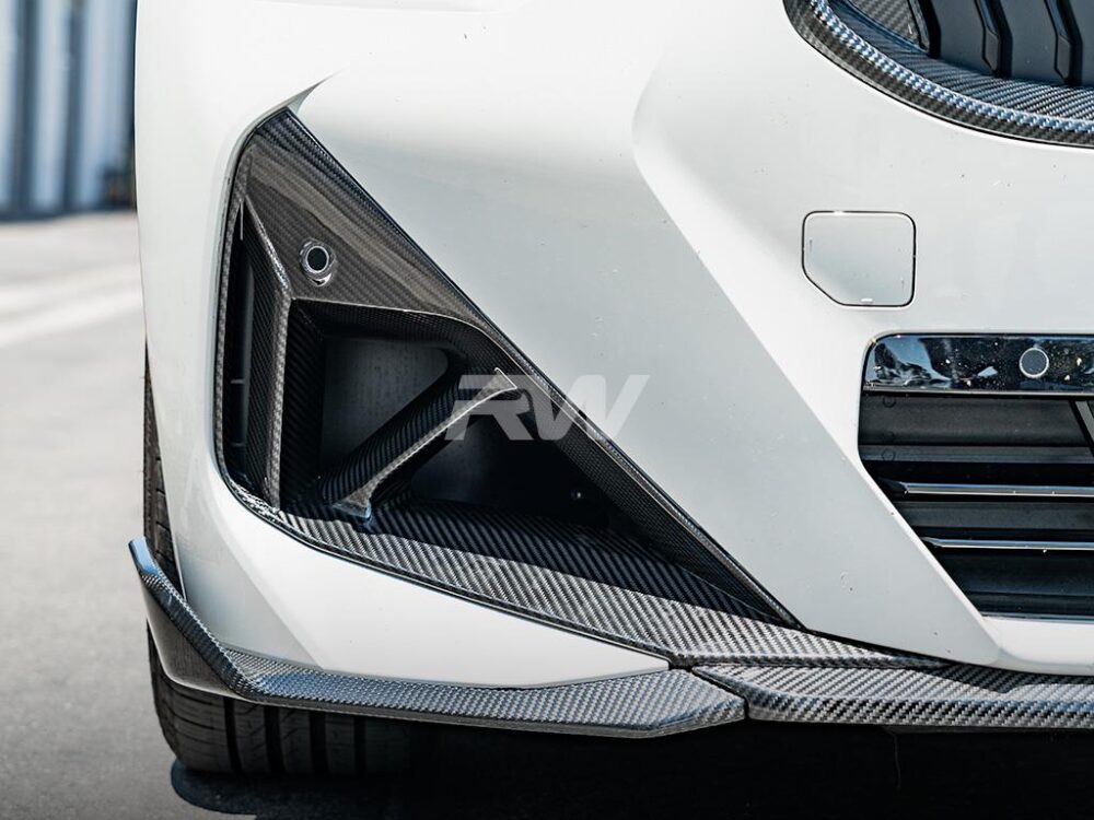 RW Carbon BMW G42 2-Series Carbon Fiber Front Air Duct Trims - Image 4