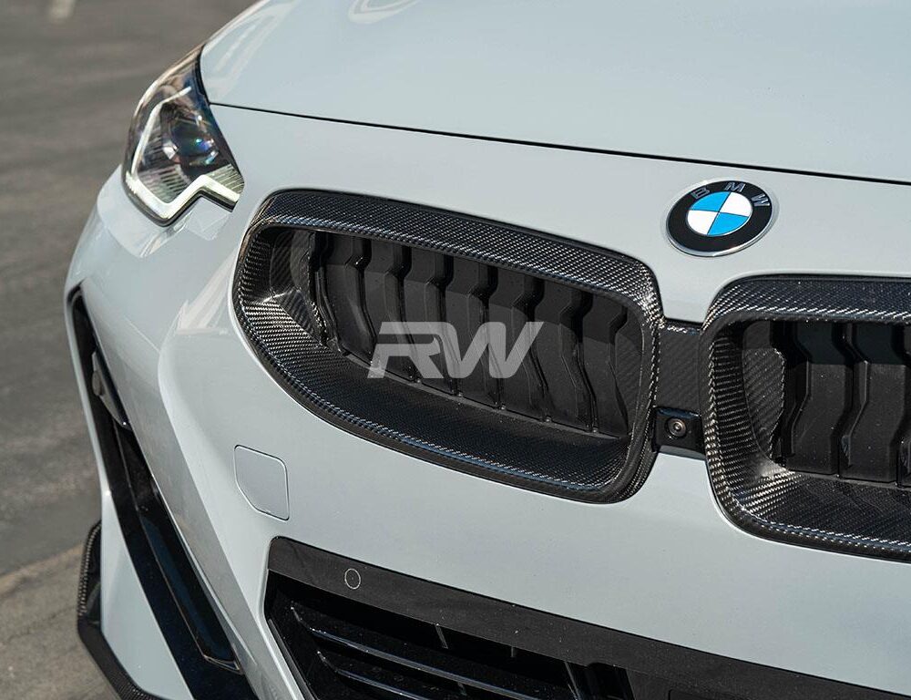 RW Carbon BMW G42 2-Series Carbon Fiber Grille Surrounds
