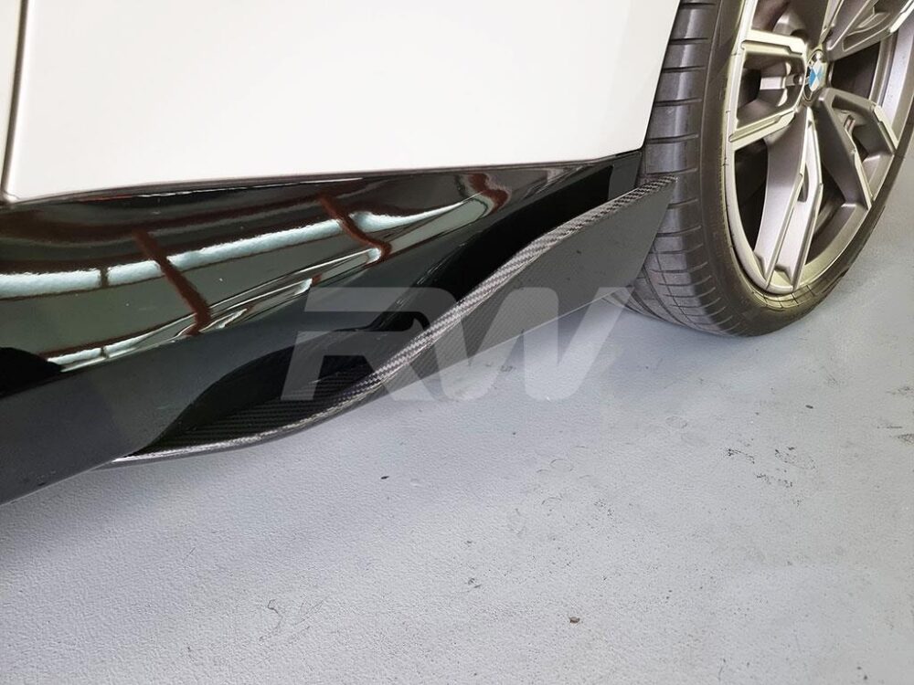 RW Carbon BMW G42 2-Series Carbon Fiber Side Skirt Winglets - Image 4