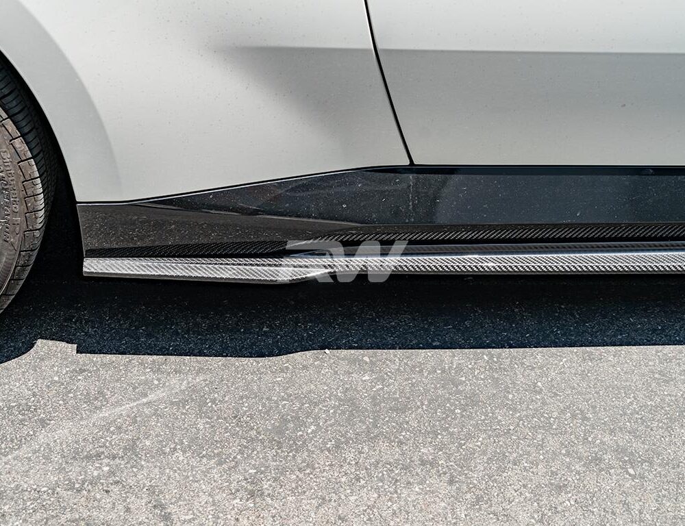 Alternative view of RW Carbon BMW G42 2-Series Carbon Fiber Side Skirts