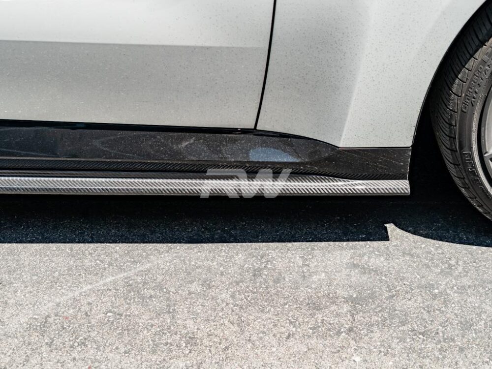 RW Carbon BMW G42 2-Series Carbon Fiber Side Skirts - Image 3
