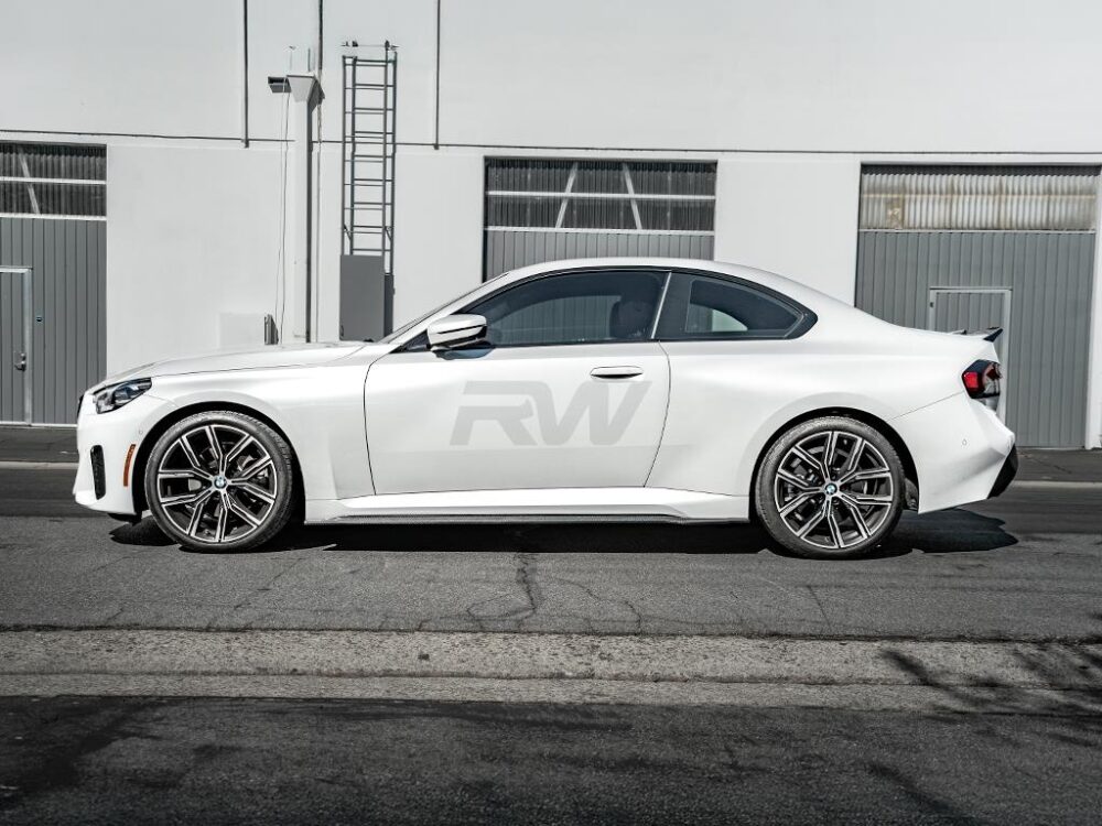 RW Carbon BMW G42 2-Series Carbon Fiber Side Skirts - Image 5