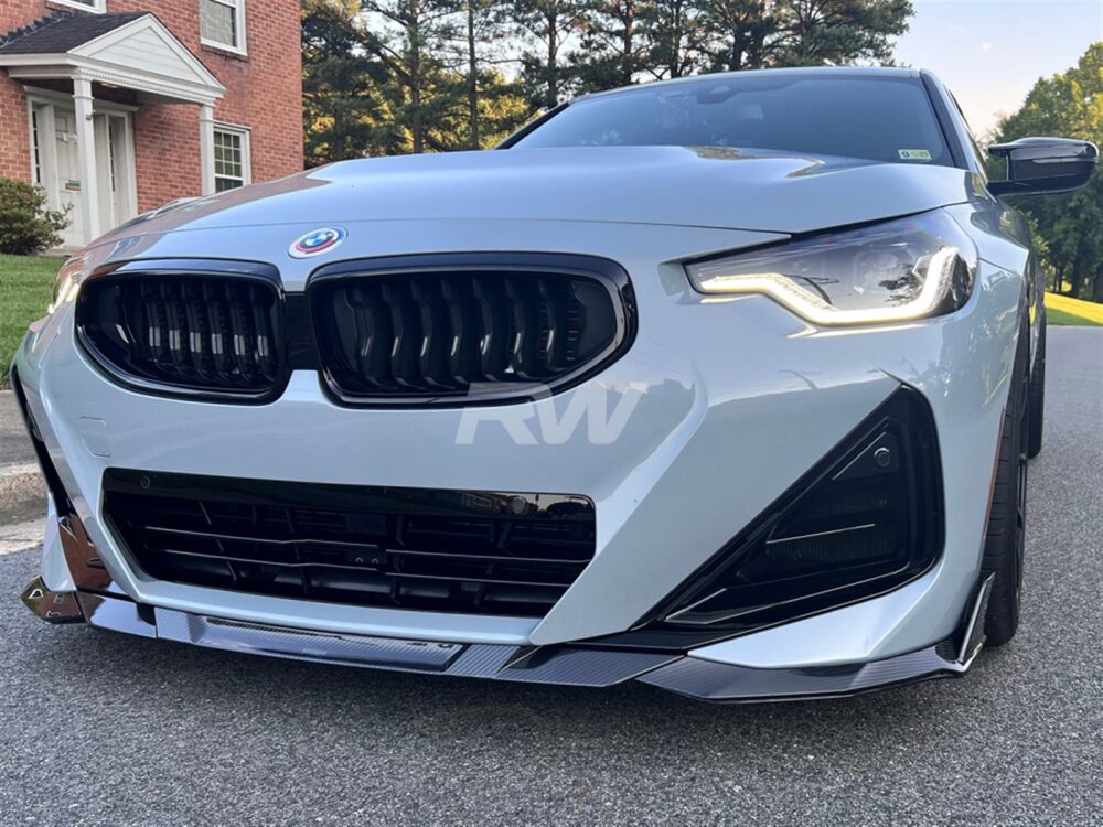 RW Carbon BMW G42 2-Series DTM Carbon Fiber Front Lip - Image 2