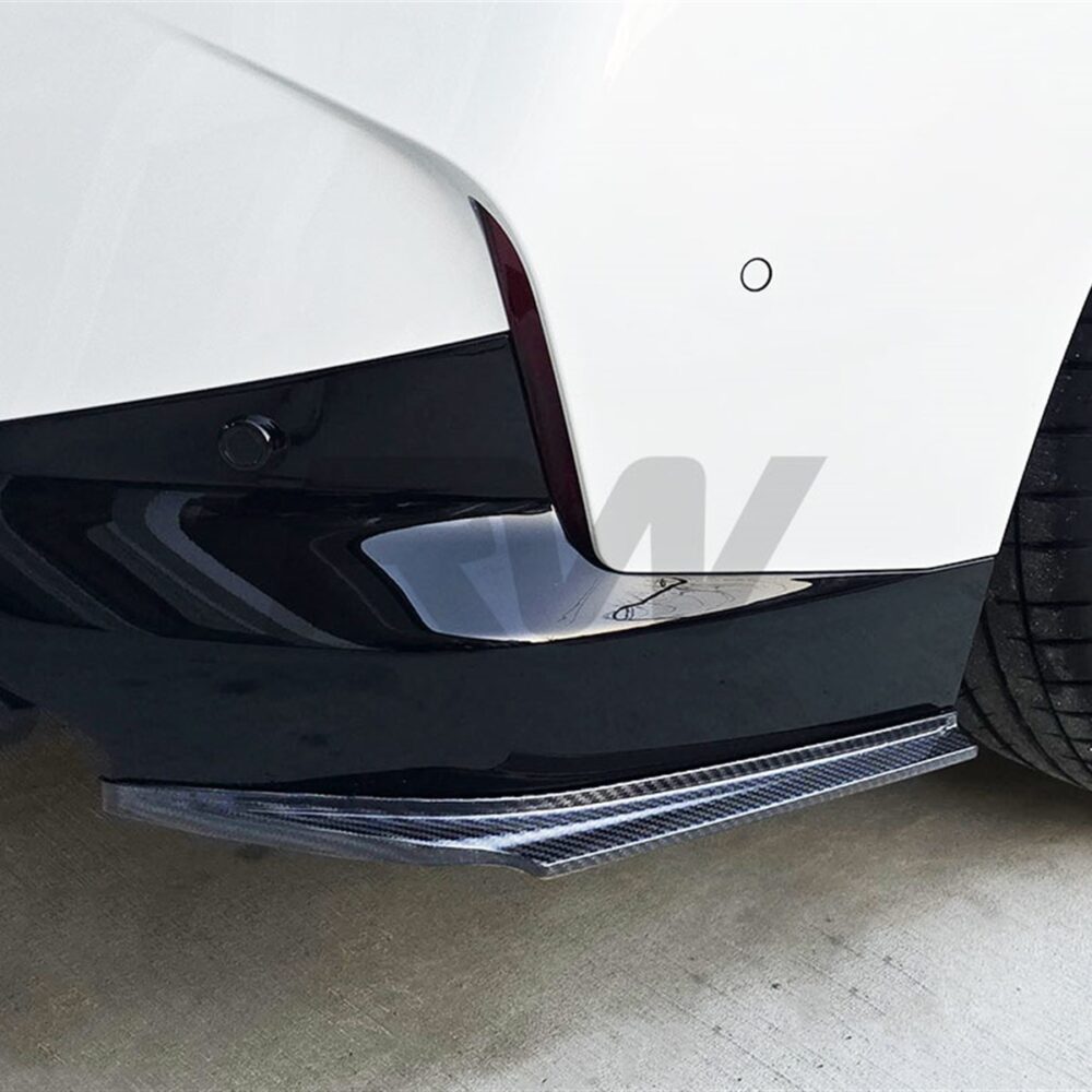 RW Carbon BMW G42 M240i Carbon Fiber Rear Bumper Splitters