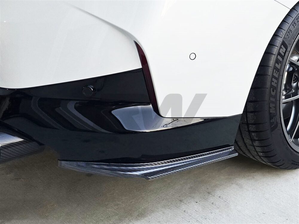 RW Carbon BMW G42 M240i Carbon Fiber Rear Bumper Splitters