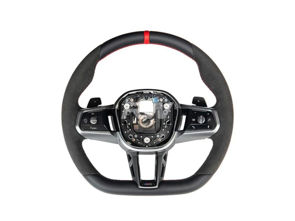RW Carbon BMW G60 5-Series Alcantara Steering Wheel