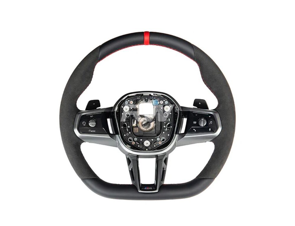 RW Carbon BMW G60 5-Series Alcantara Steering Wheel
