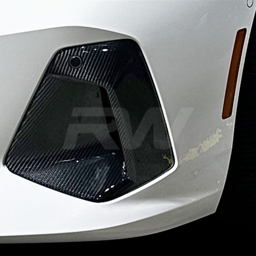 RW Carbon BMW G60 5 Series Carbon Fiber Front Duct Trims