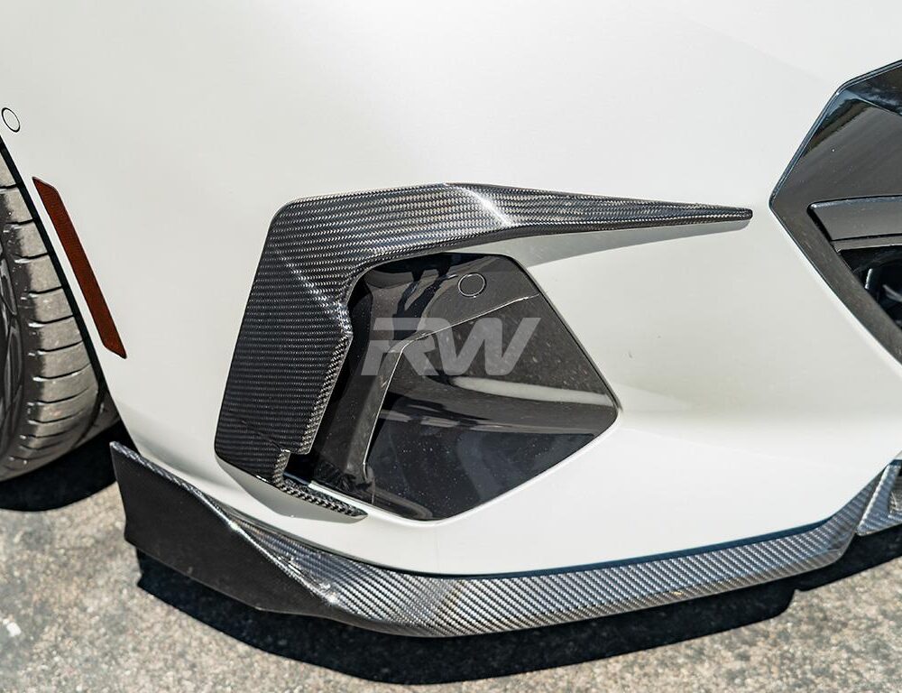 RW Carbon BMW G60 5-Series Carbon Fiber Front Side Vent Trims
