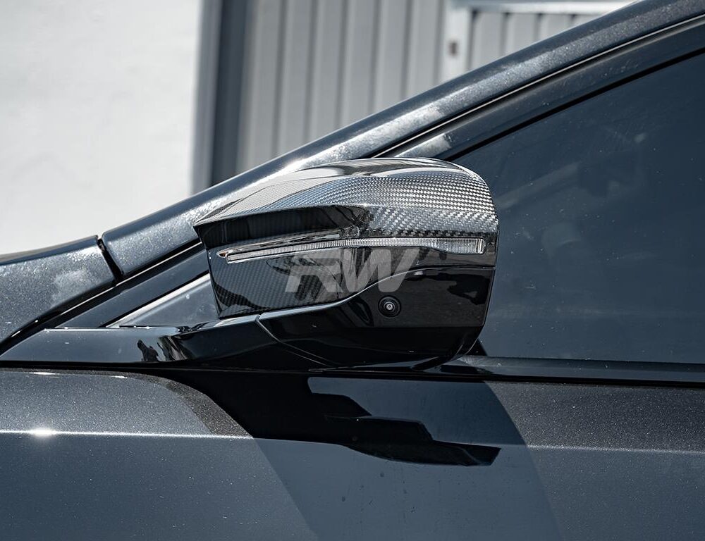 RW Carbon BMW G60 G70 G90 G99 Carbon Fiber Mirror Cap Replacements