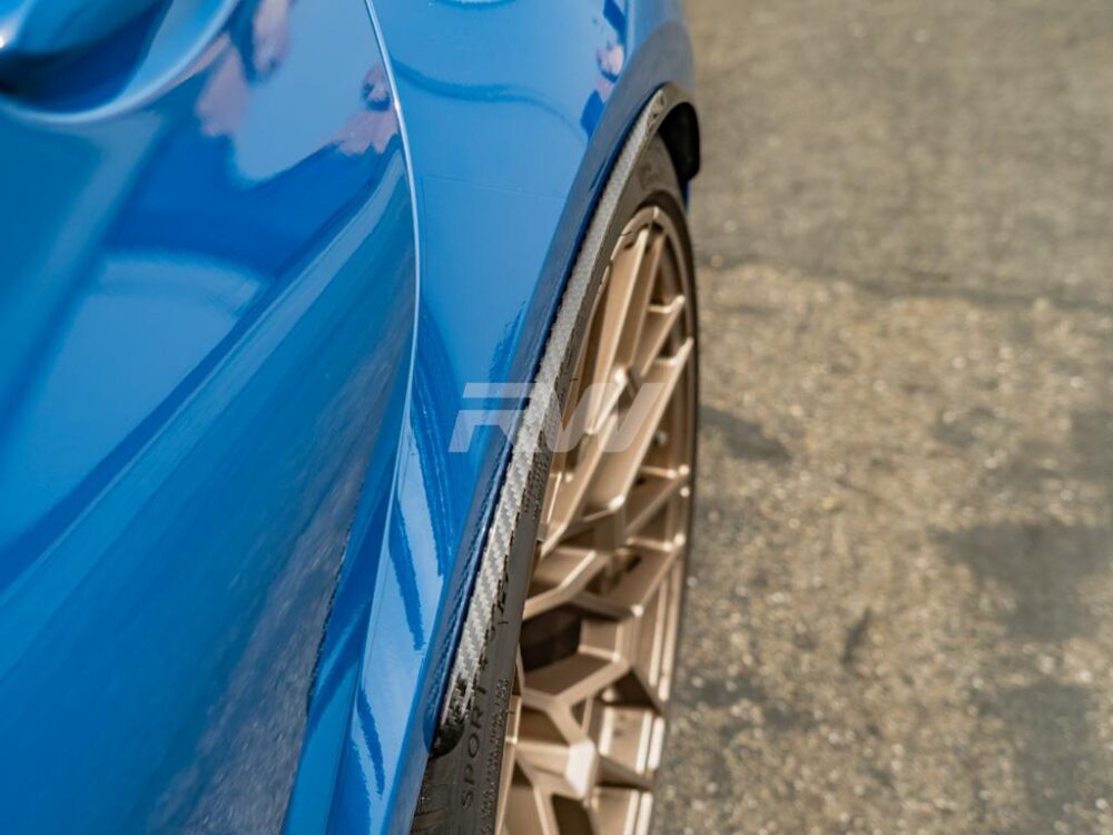 RW Carbon BMW G80 M3 CF V2 F+R Wheel Arch Extensions - Image 5