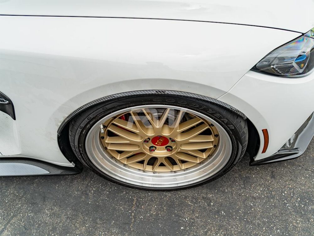 RW Carbon BMW G80 M3 CF V2 F+R Wheel Arch Extensions - Image 8