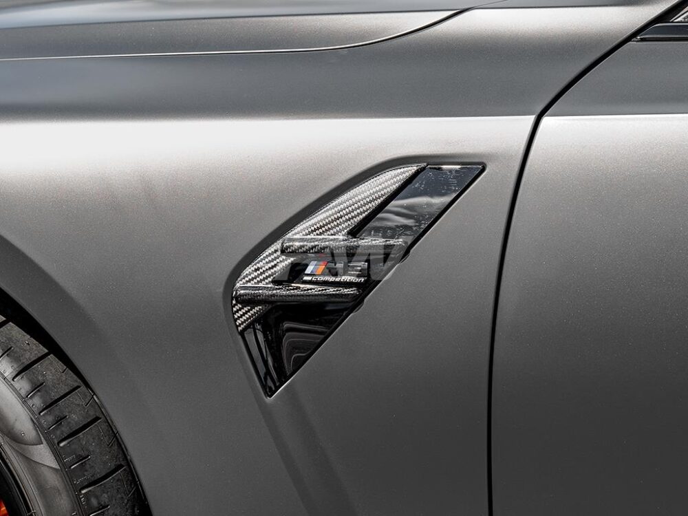 RW Carbon BMW G80 M3 Carbon Fiber Fender Trims - Image 3