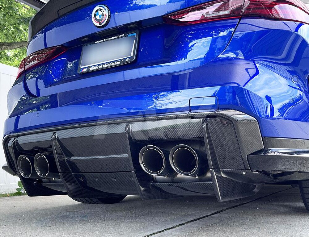 RW Carbon BMW G80 M3 Carbon Fiber GTX Diffuser+Undertray