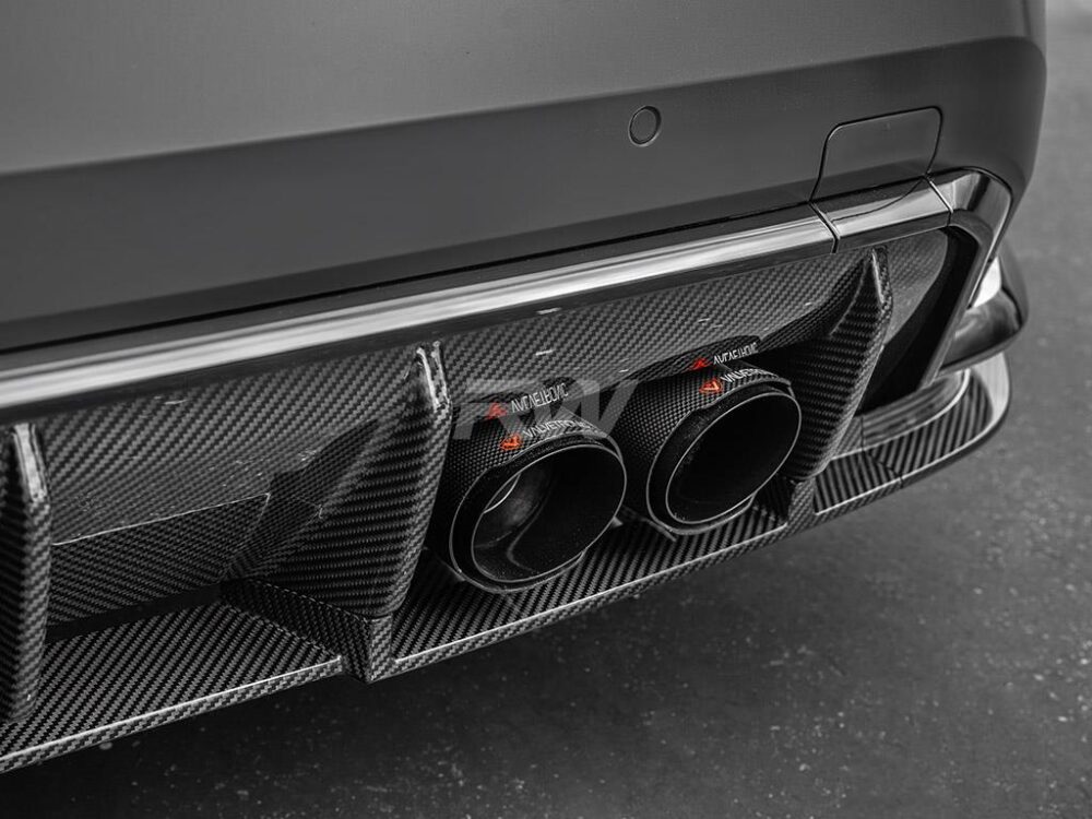 RW Carbon BMW G80 M3 RWS Carbon Fiber Lower Diffuser - Image 12