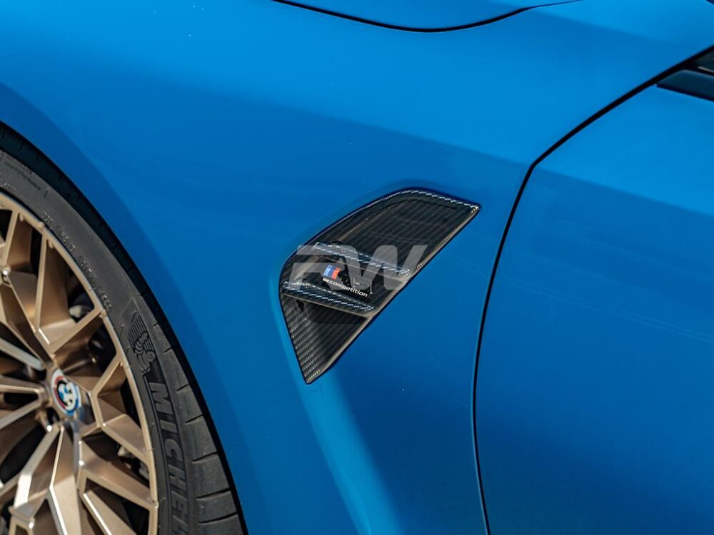 RW Carbon BMW G80 M3 V2 Carbon Fiber Side Vents - Image 2