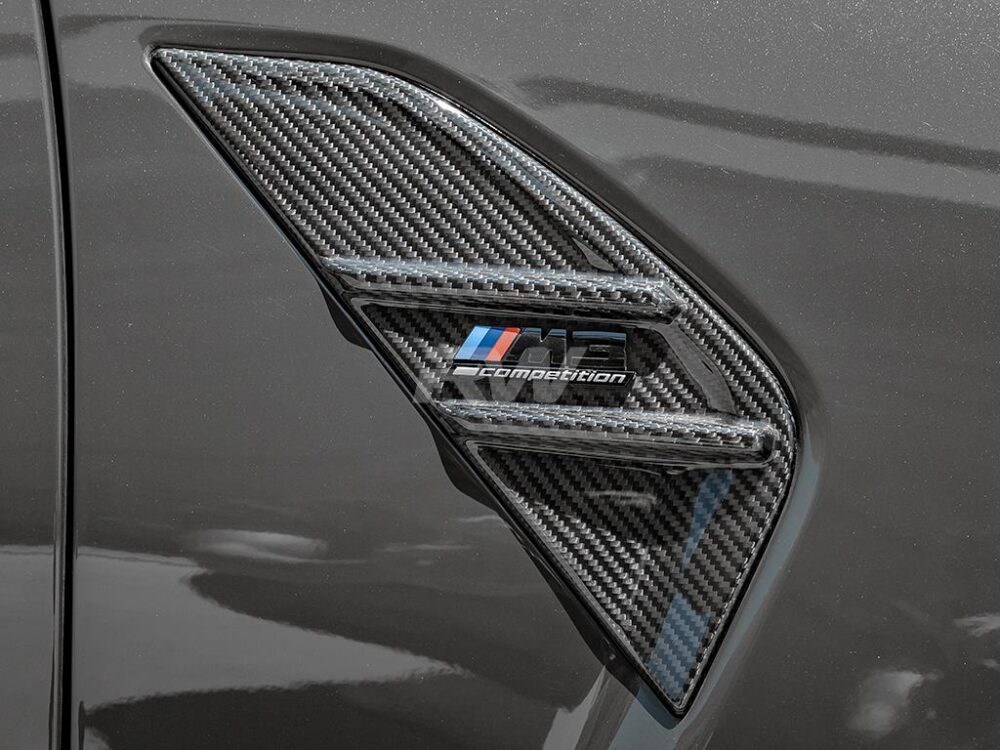 RW Carbon BMW G80 M3 V2 Carbon Fiber Side Vents - Image 11