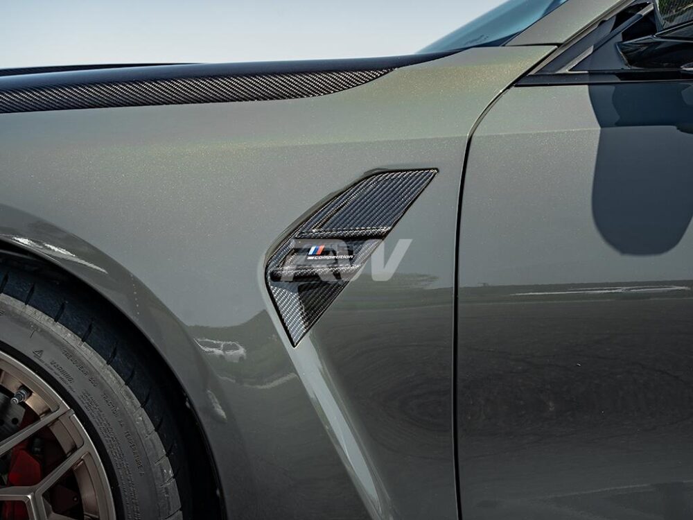 RW Carbon BMW G80 M3 V2 Carbon Fiber Side Vents - Image 14