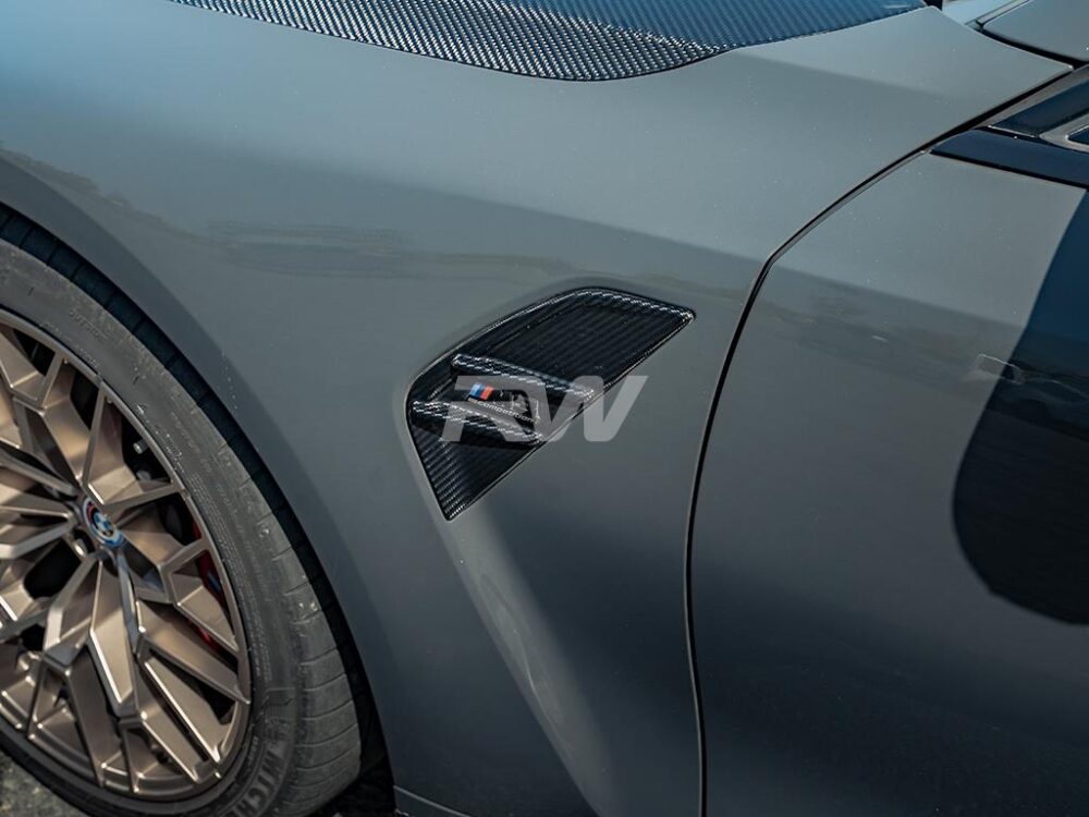 RW Carbon BMW G80 M3 V2 Carbon Fiber Side Vents - Image 15
