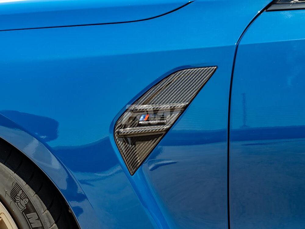 RW Carbon BMW G80 M3 V2 Carbon Fiber Side Vents - Image 3