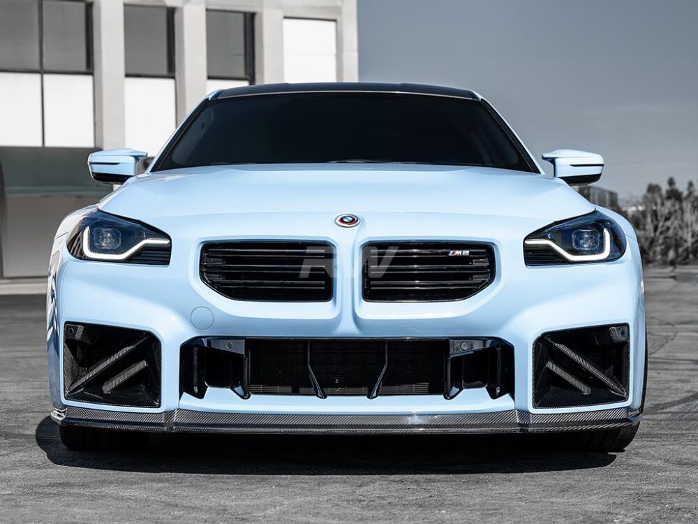 RW Carbon BMW G87 Dual Slat Carbon Fiber Duct Trims - Image 2