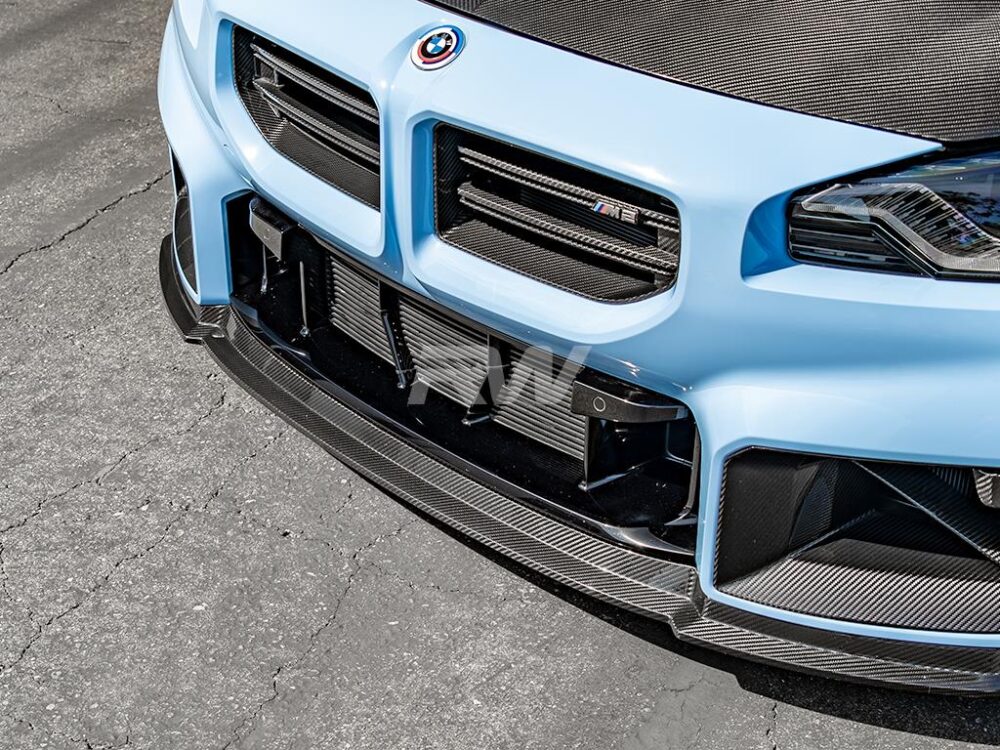 RW Carbon BMW G87 M2 ABS Mesh Lower Grille Guard - Image 2