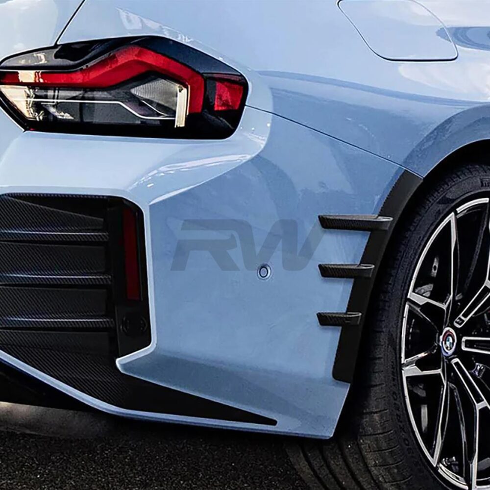 RW Carbon BMW G87 M2 CF Performance Style Rear Bumper Trim