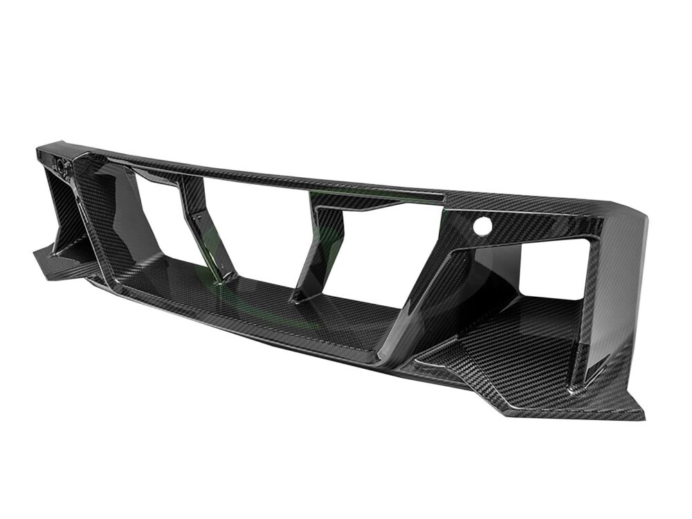 RW Carbon BMW G87 M2 Carbon Fiber Center Bumper Trim - Image 4