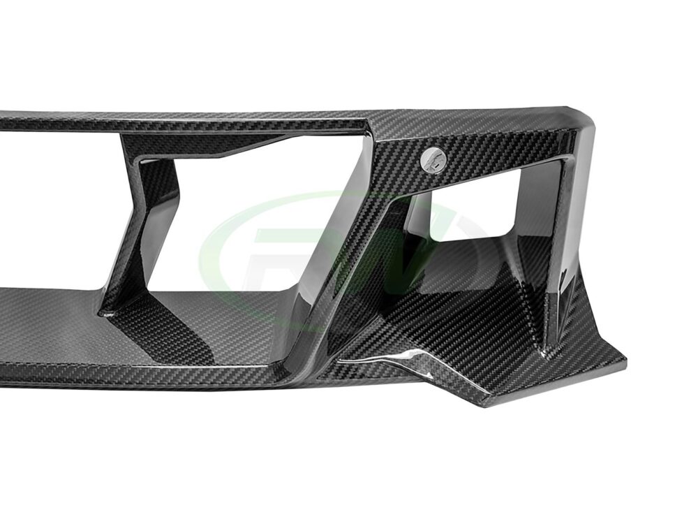 RW Carbon BMW G87 M2 Carbon Fiber Center Bumper Trim - Image 5
