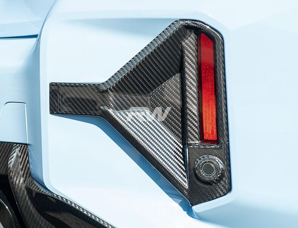 RW Carbon BMW G87 M2 Carbon Fiber DTM Rear Reflector Trim