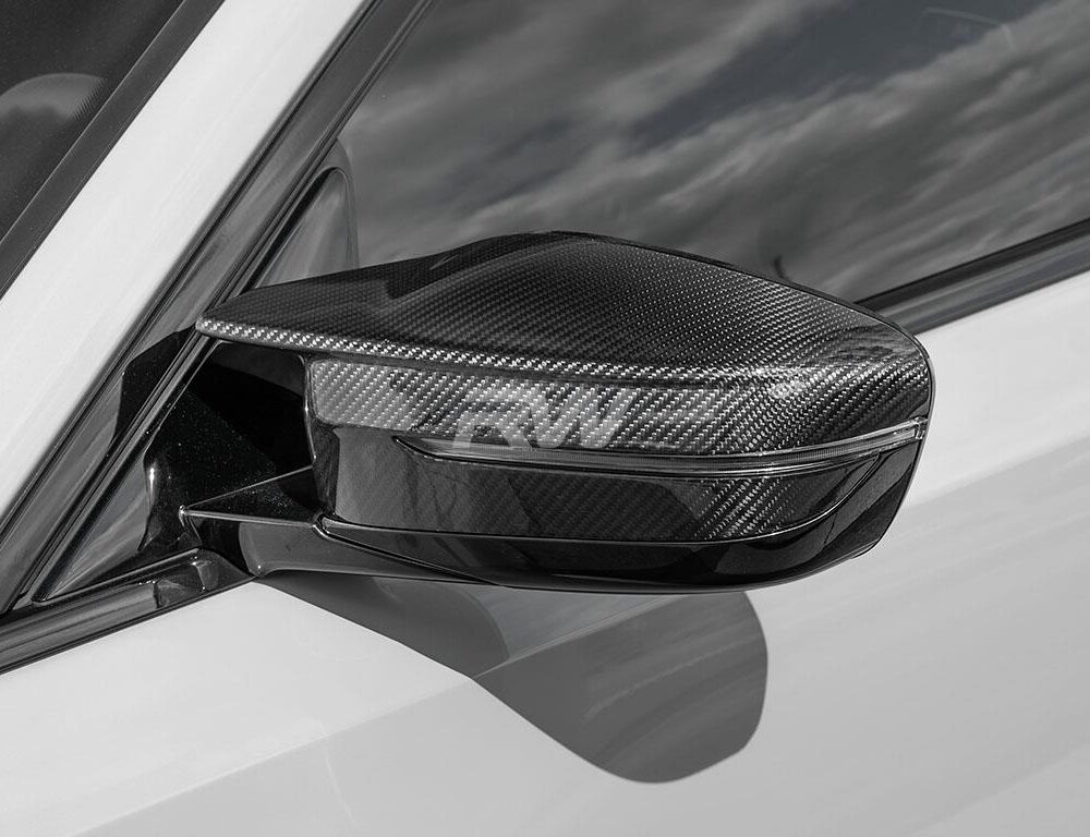 Alternative view of RW Carbon BMW G87 M2 Carbon Fiber Mirror Replacements